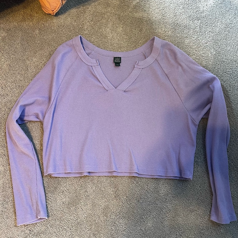 Wild Fable Long Sleeve Crop